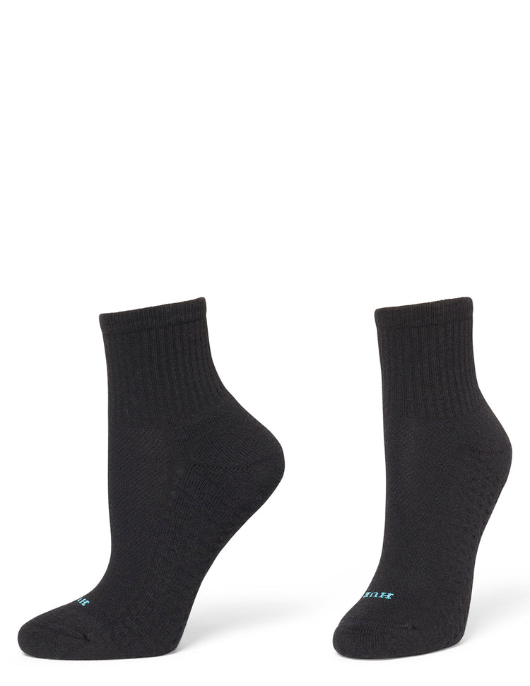 Hue HUE Air Cushion Mini Crew Top Sock 3 Pair Pack