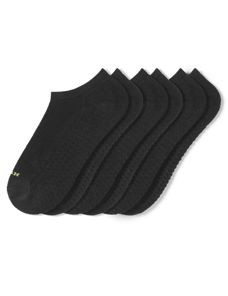 hue HUE Air Cushion No Show Sock 3 Pair Pack