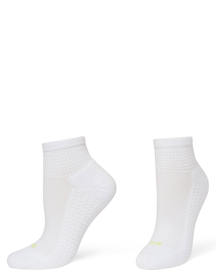 Hue HUE Air Cushion Quarter Top Socks 3 Pair Pack