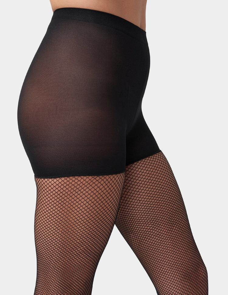 Hue HUE Fishnet Control Top Sheer