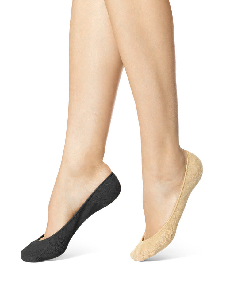 hue HUE Hidden Cotton Liner - 4 Pair Pack