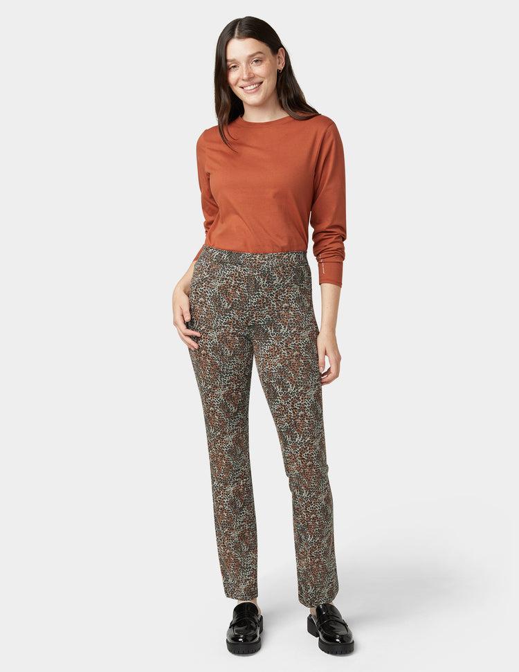 hue Leopard Denim Baby Bootcut