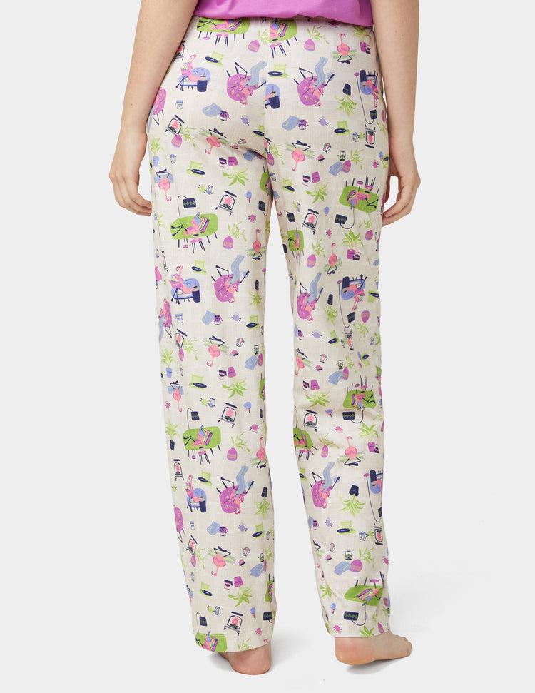 Hue Lounging Flamingos PJ Pant