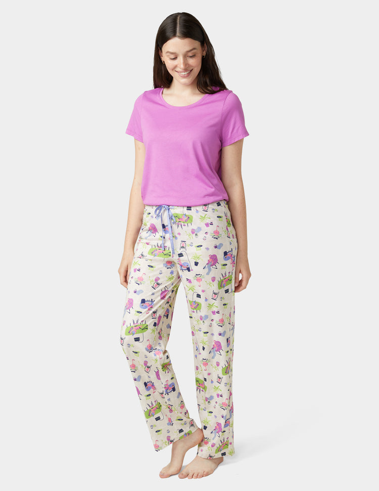 Hue Lounging Flamingos PJ Pant