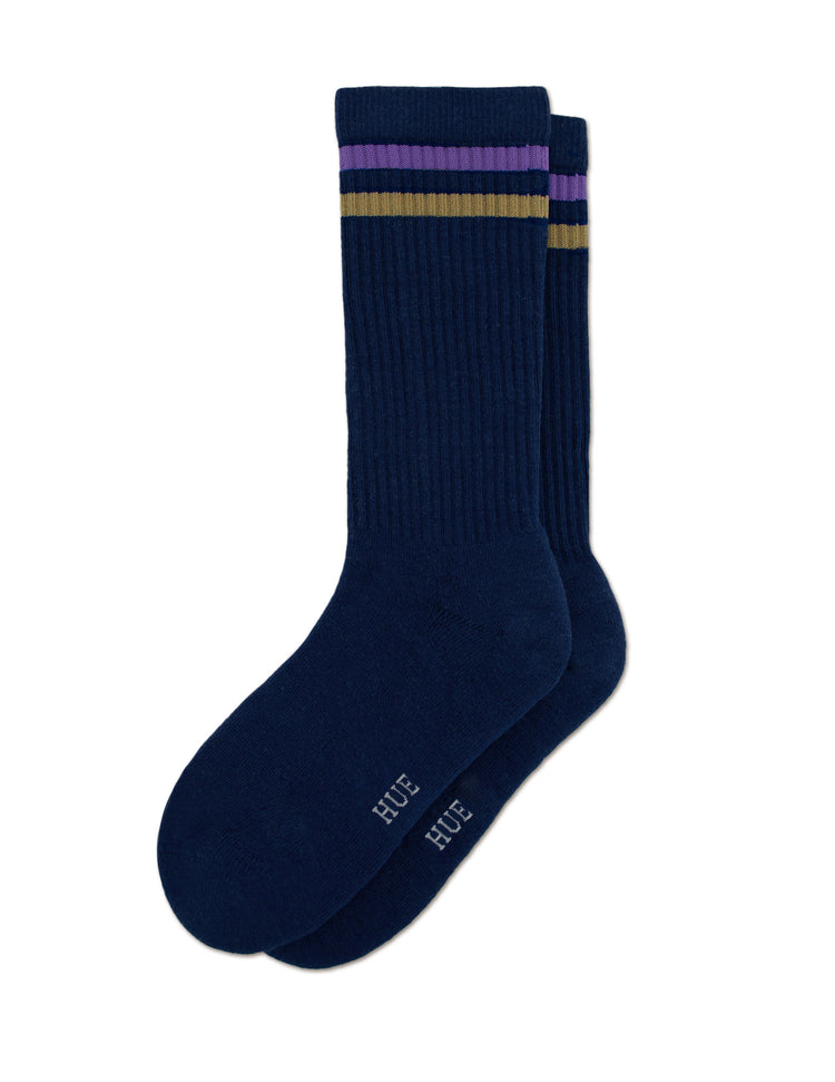 hue Men's Must-Have Crew Sock