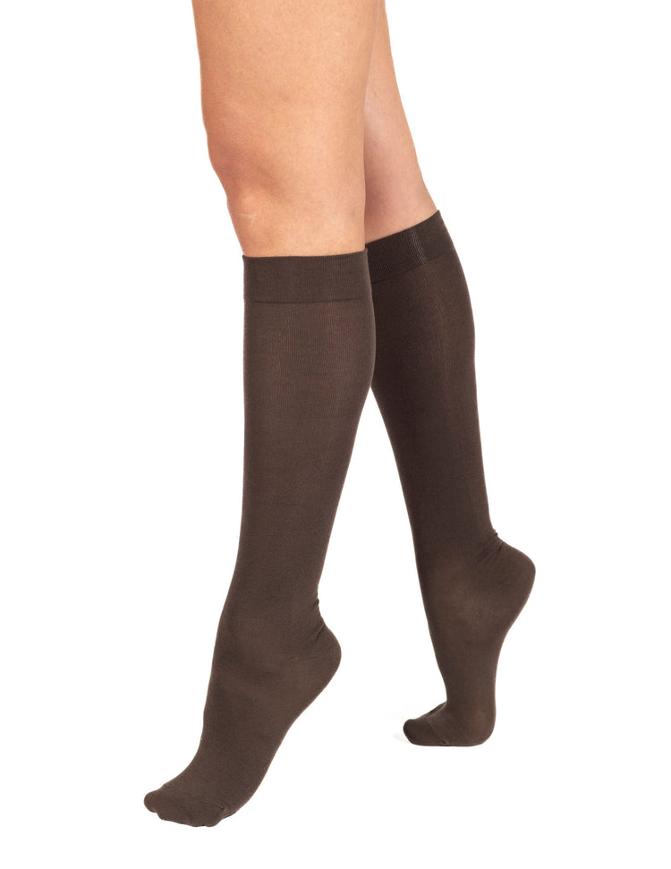 Hue Modal Knee Sock 2 Pair Pack One Size