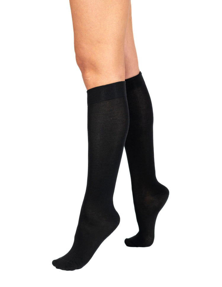 Hue Modal Knee Sock 2 Pair Pack One Size