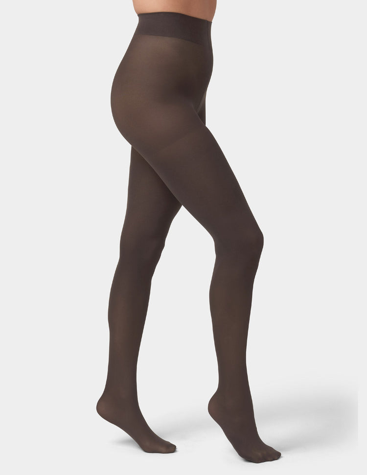 hue Opaque Tights with Control Top 2 Pack