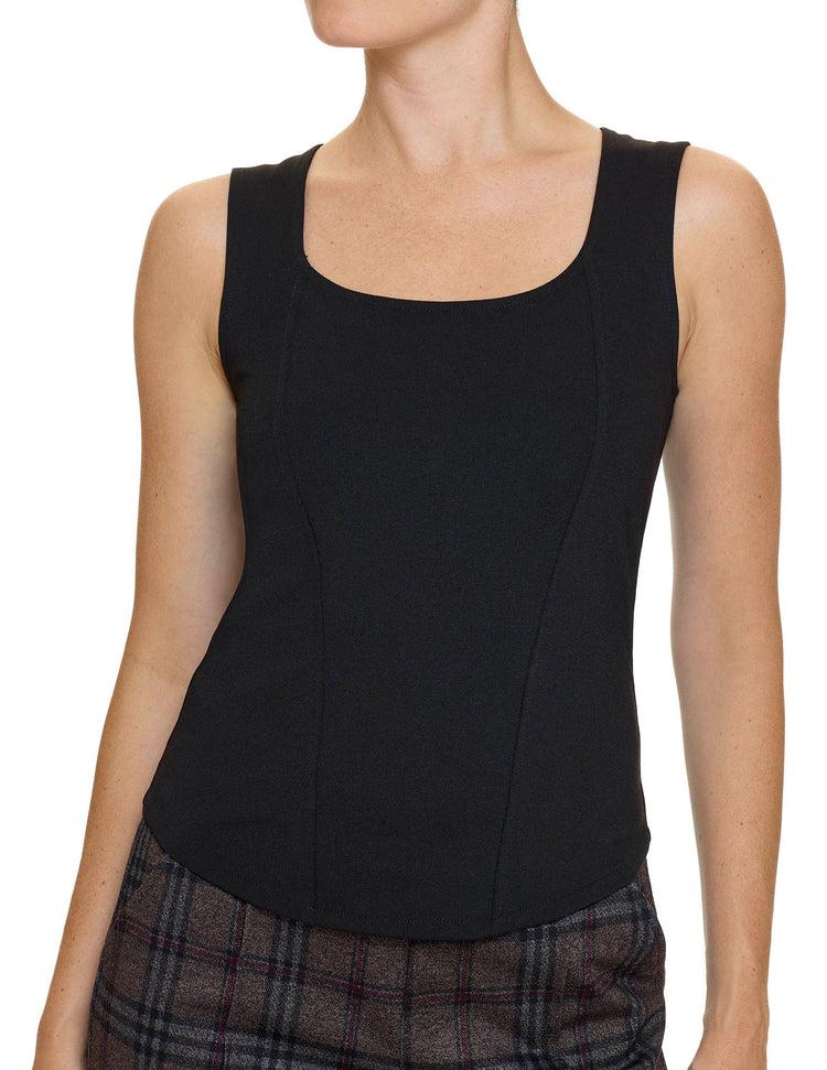 hue Ponte Contour Tank