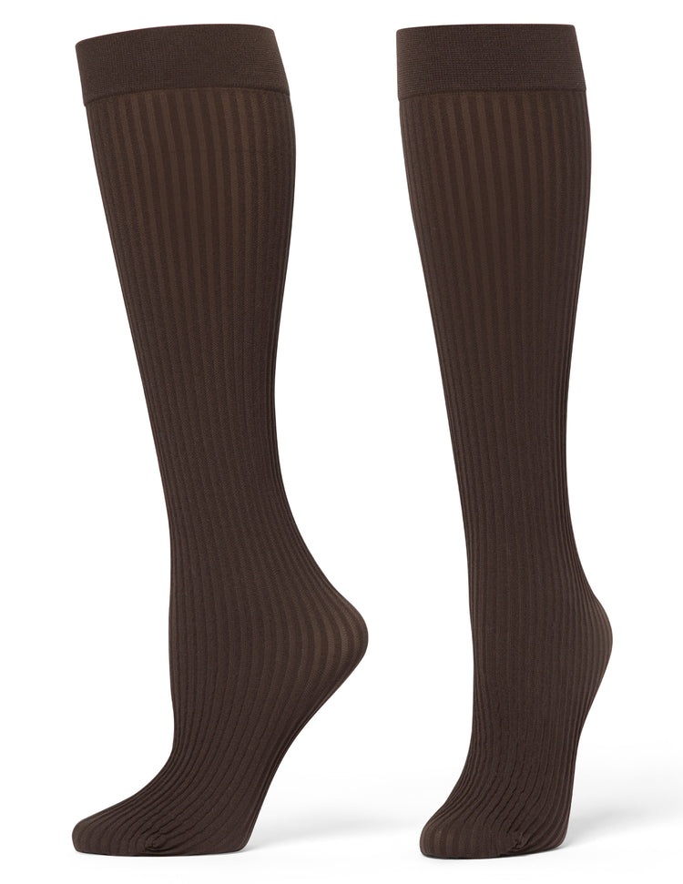 Hue Sheer Rib Knee High