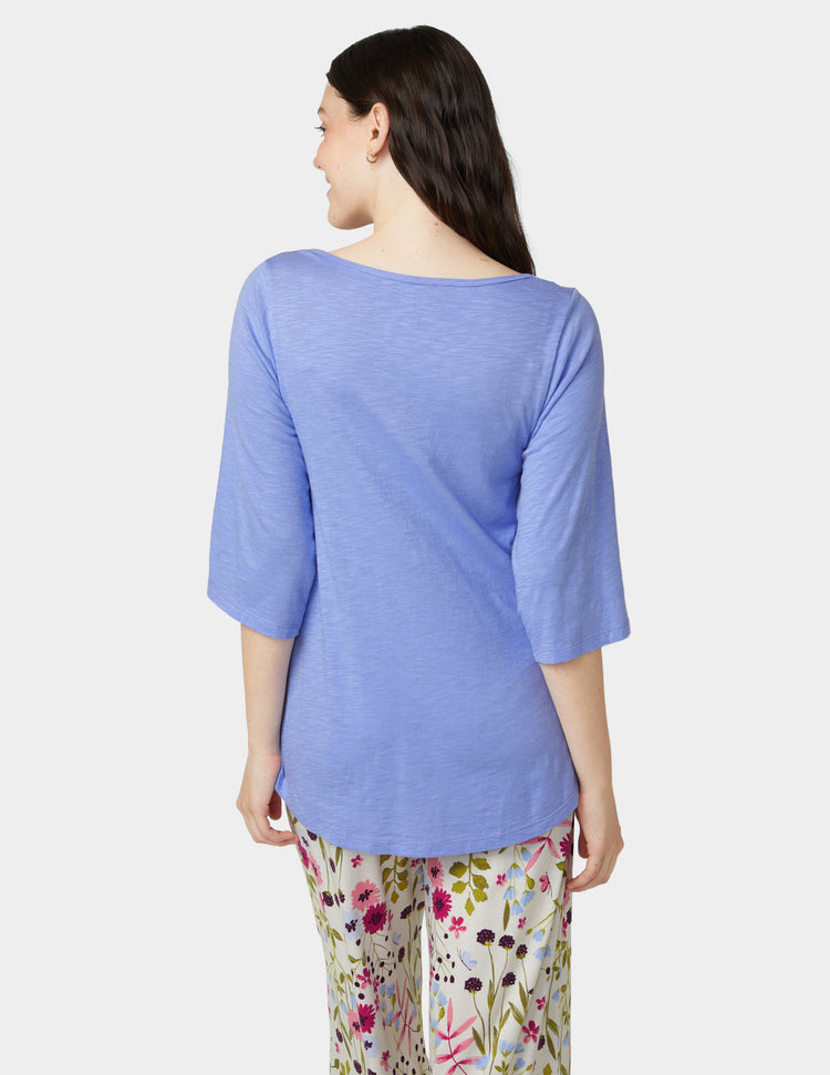 Hue Shirred Bell Sleeve PJ Tee