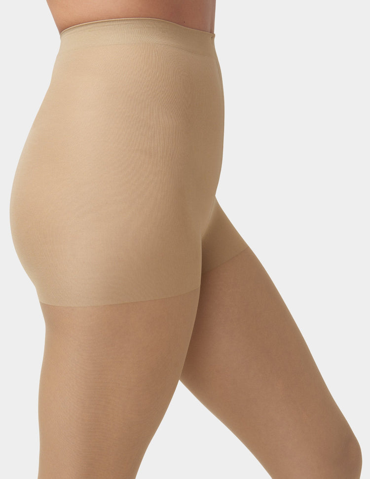 Hue HUE So Silky Sheer Control Top With Invisible Reinforced Toe