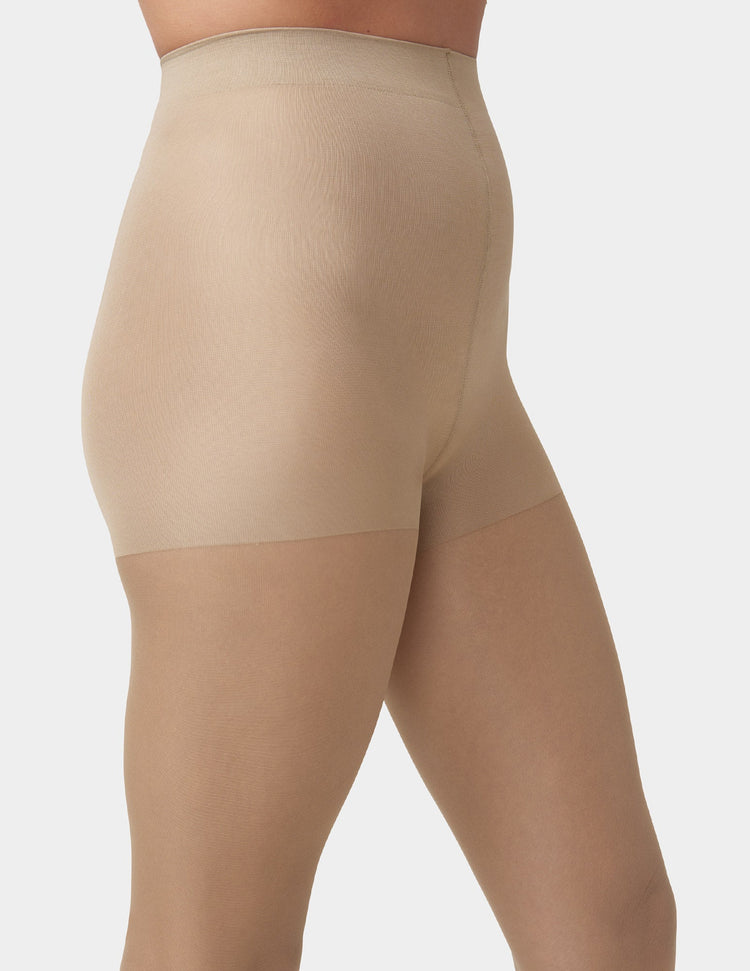 Hue HUE So Silky Sheer Control Top With Invisible Reinforced Toe