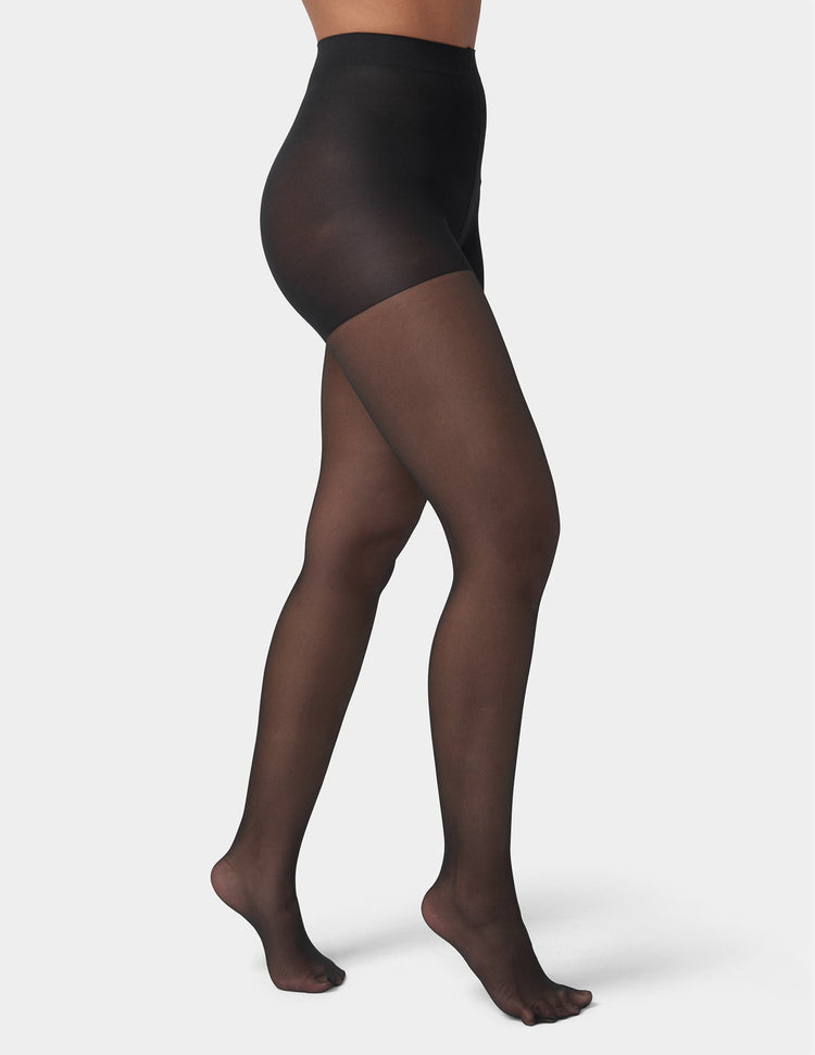 hue HUE So Silky Sheer Control Top with Invisible Reinforced Toe