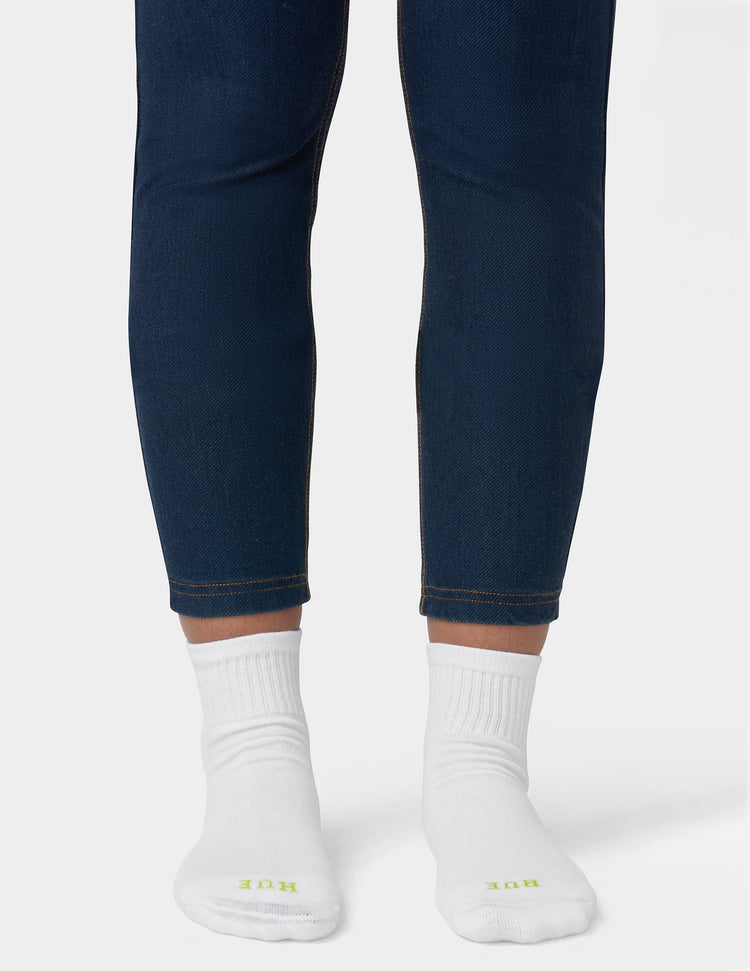 Hue Sport Mini Crew Sock 6 Pair Pack