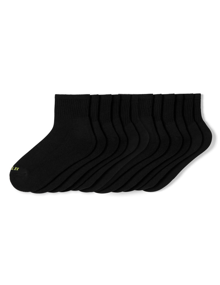 hue Sport Mini Crew Sock 6 Pair Pack