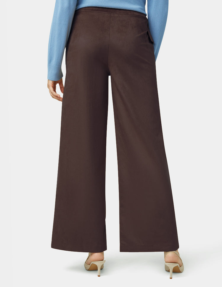 Hue Suede Wide Leg Pant
