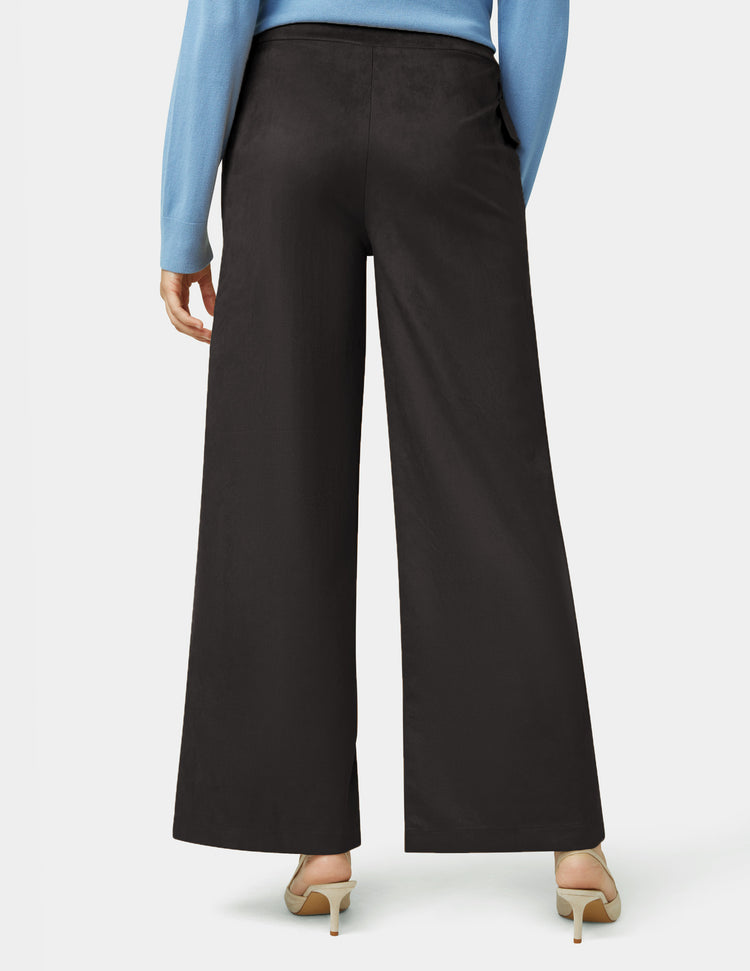 Hue Suede Wide Leg Pant