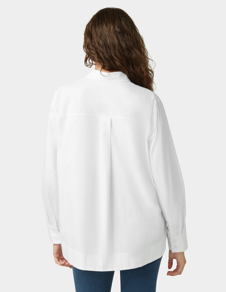 Hue The Perfect Poplin Shirt