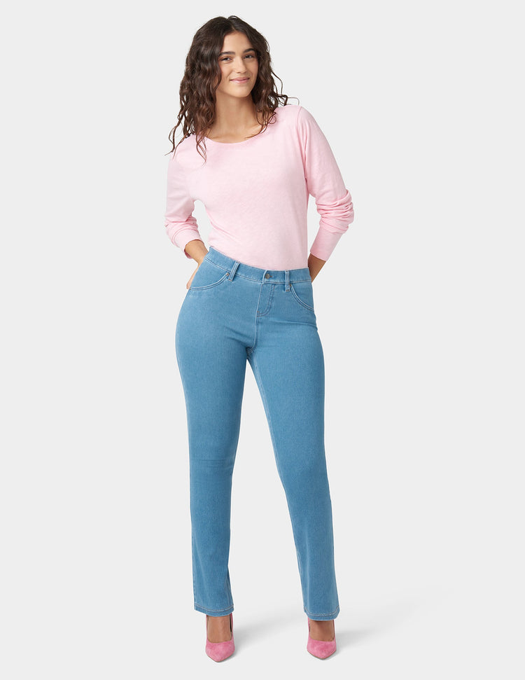 hue Ultra Soft Denim Baby Bootcut