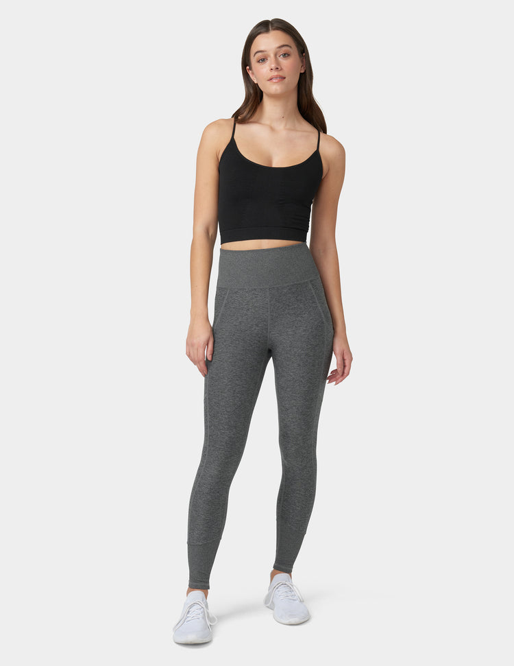 hue Wide Waistband Hold It Leggings
