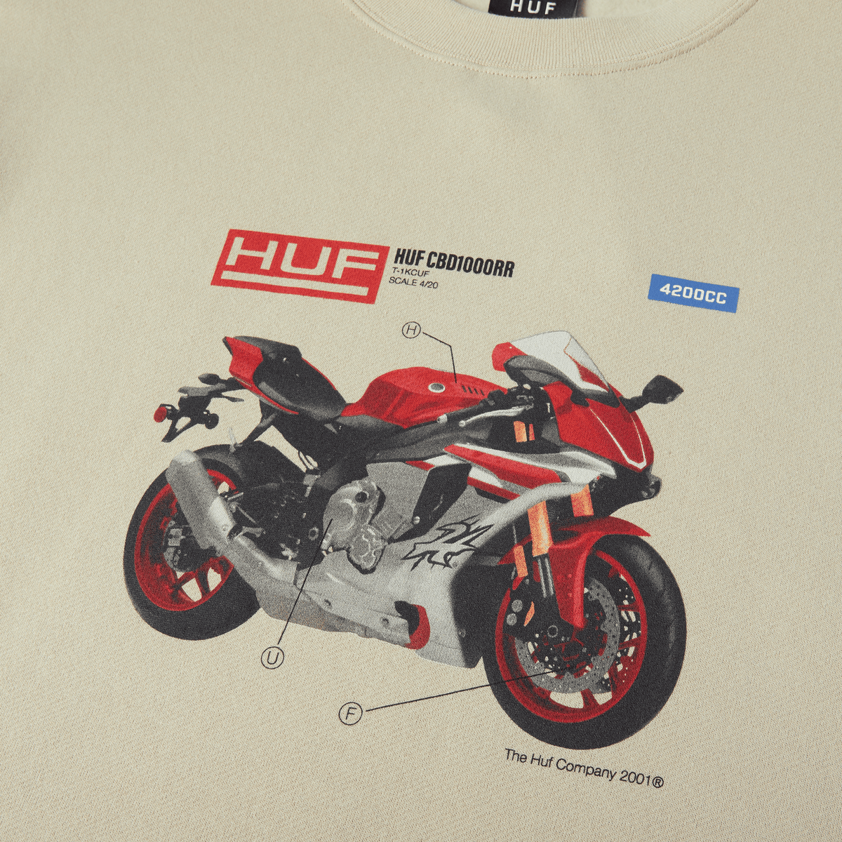 Huf 420cc Crewneck Sweatshirt