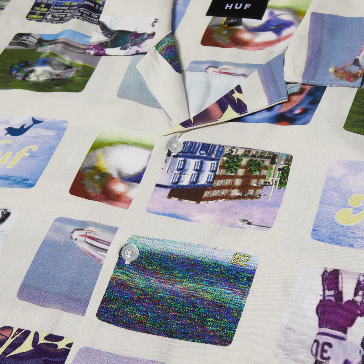 Huf 500 Channels Resort Shirt