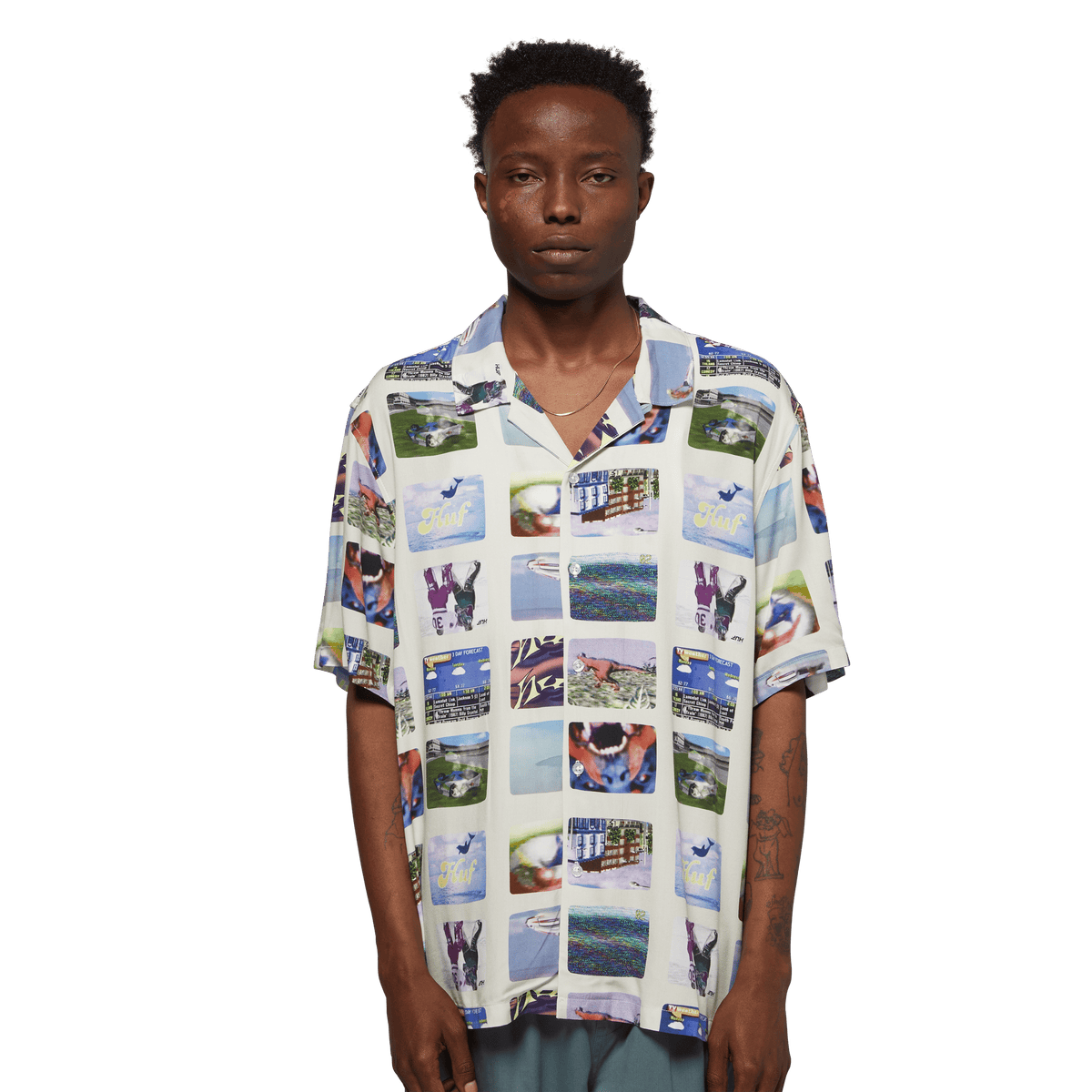 Huf 500 Channels Resort Shirt