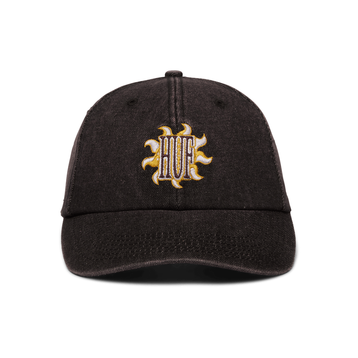 Huf Apollo Denim 6-Panel Curved Visor Hat