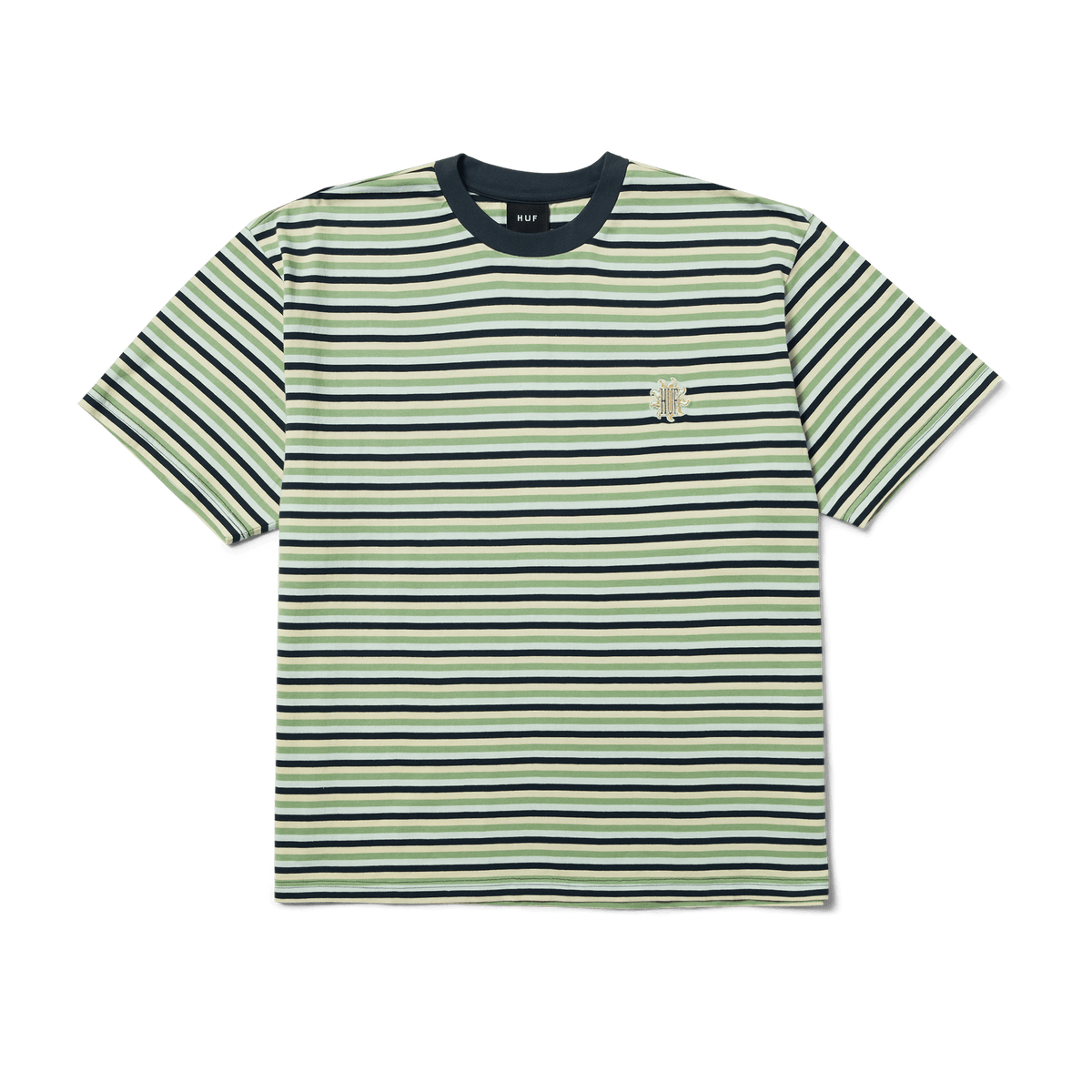 huf Apollo Striped Knit Boxy Top