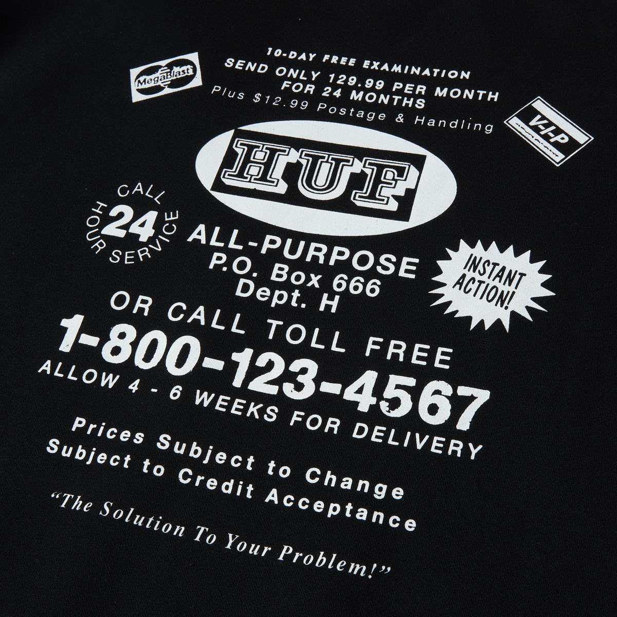 Huf As Seen On Tv Crewneck Sweatshirt