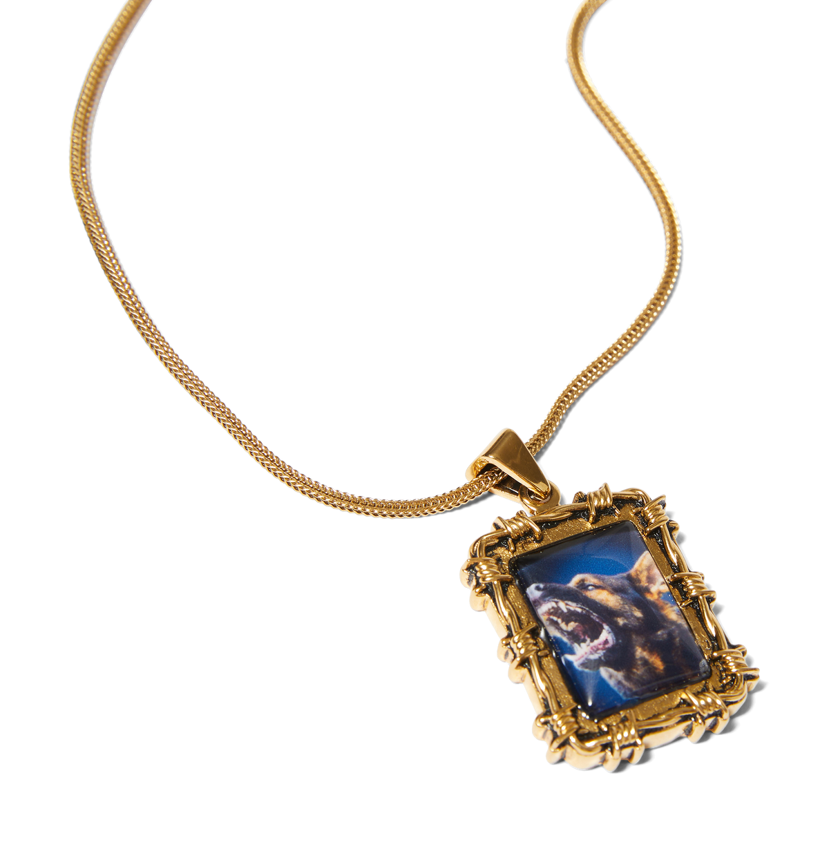 Huf Barbed Wire Pendant