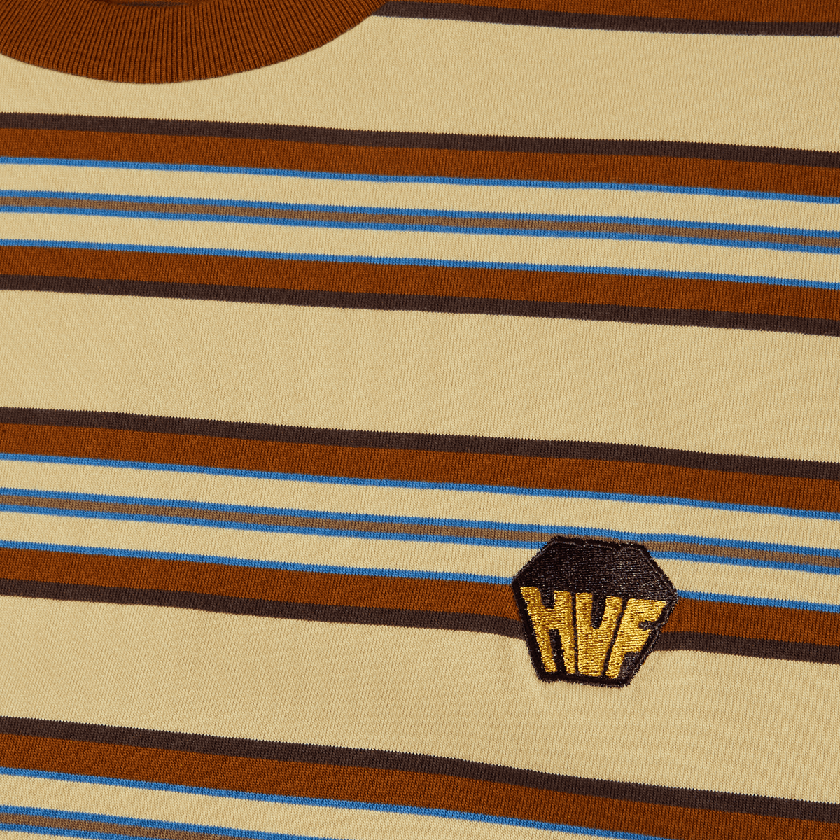 Huf Big Block Stripe Boxy Top