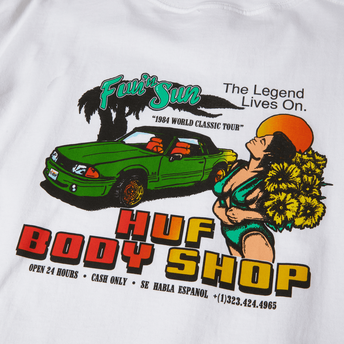 Huf Body Shop T-Shirt
