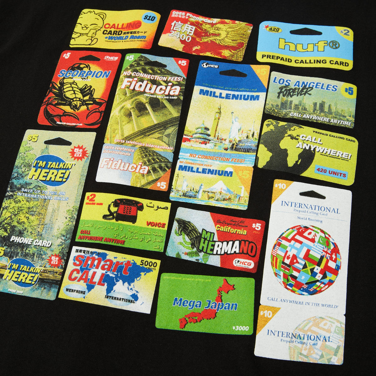 Huf Calling Cards T-Shirt