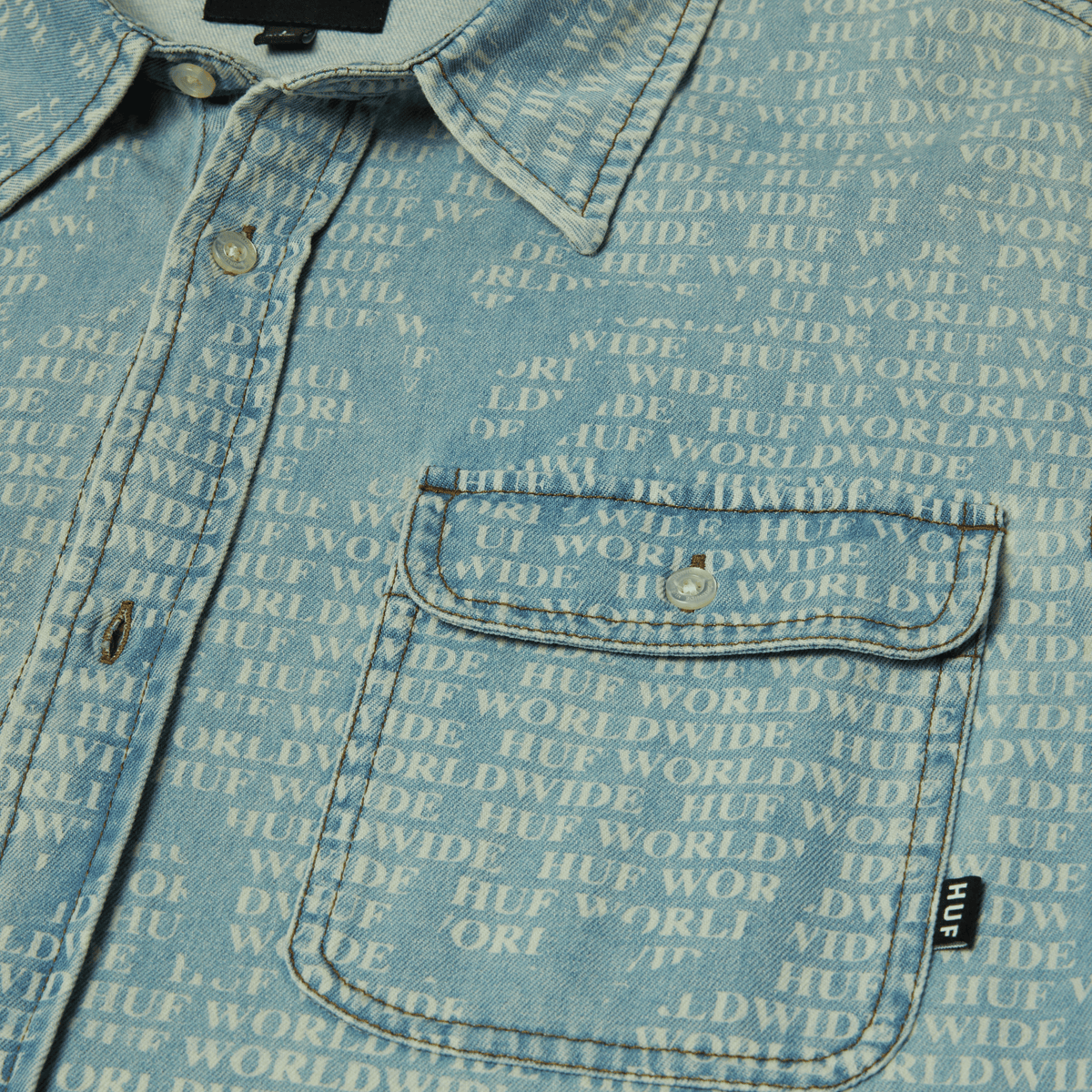 Huf Ceremony Denim Shirt