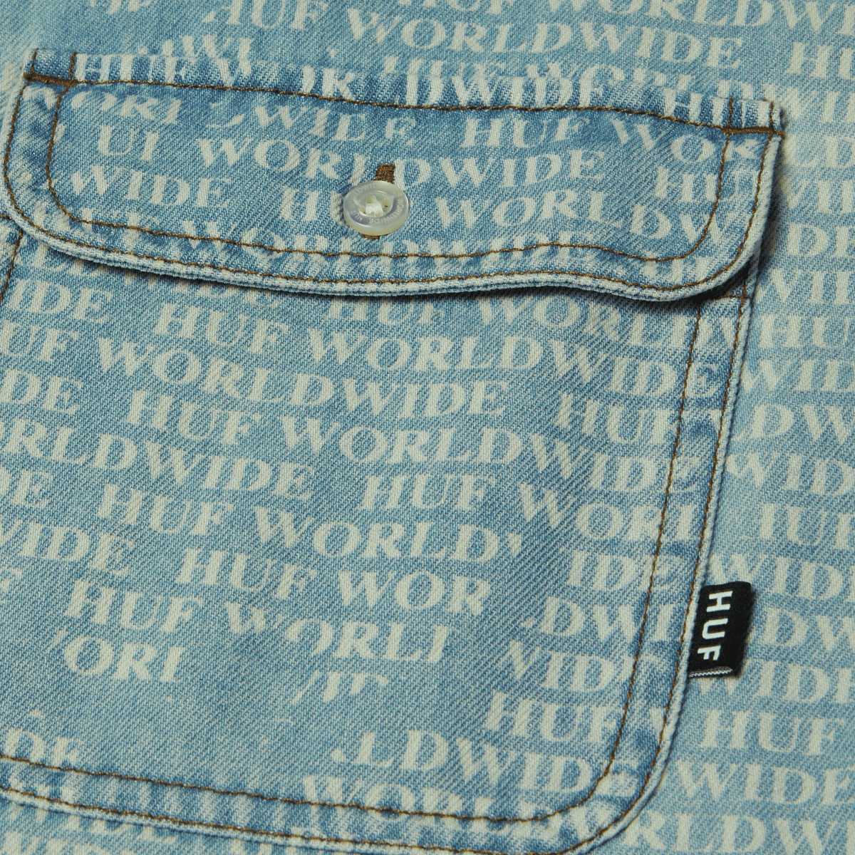 Huf Ceremony Denim Shirt