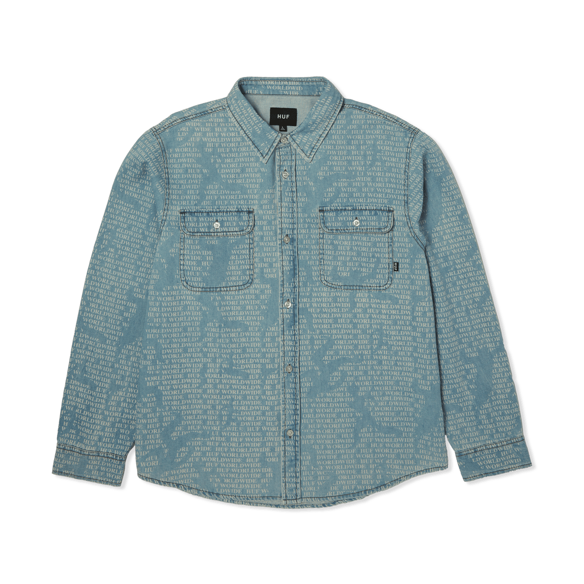 huf Ceremony Denim Shirt