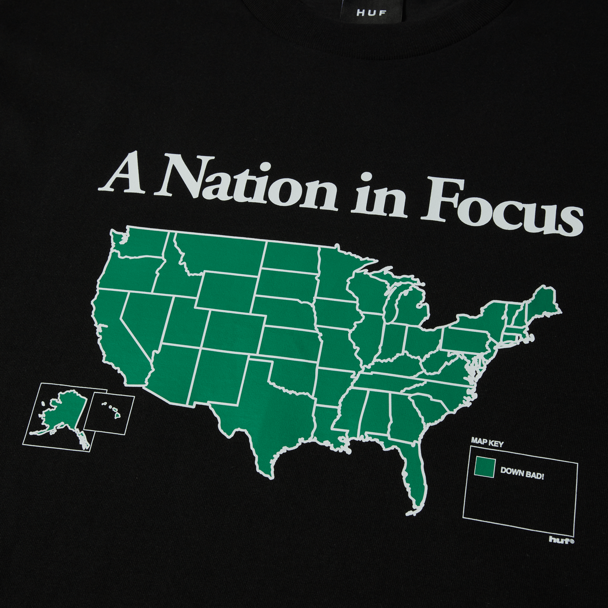 Huf Down Bad T-Shirt