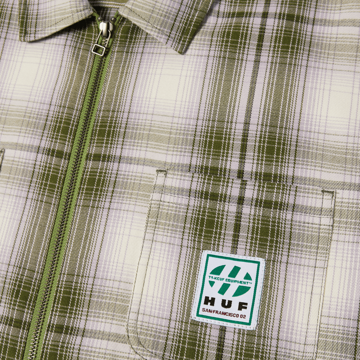 Huf Fillmore Plaid Shacket