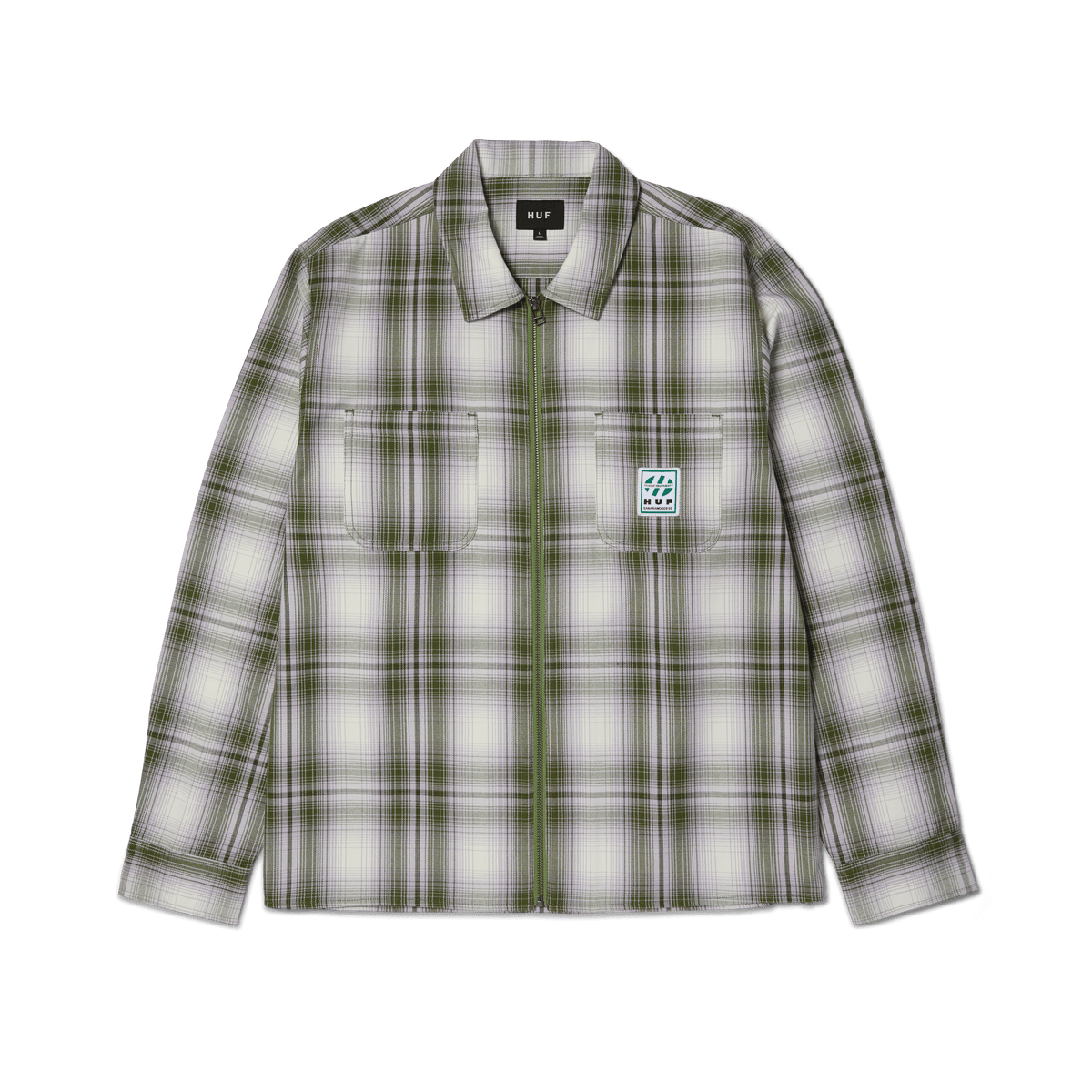 huf Fillmore Plaid Shacket