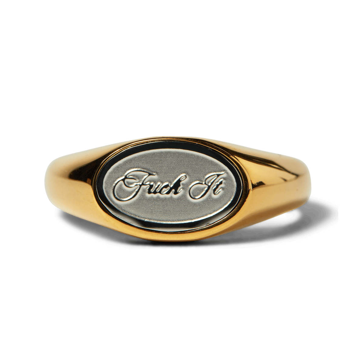 huf Fuck It Signet Ring