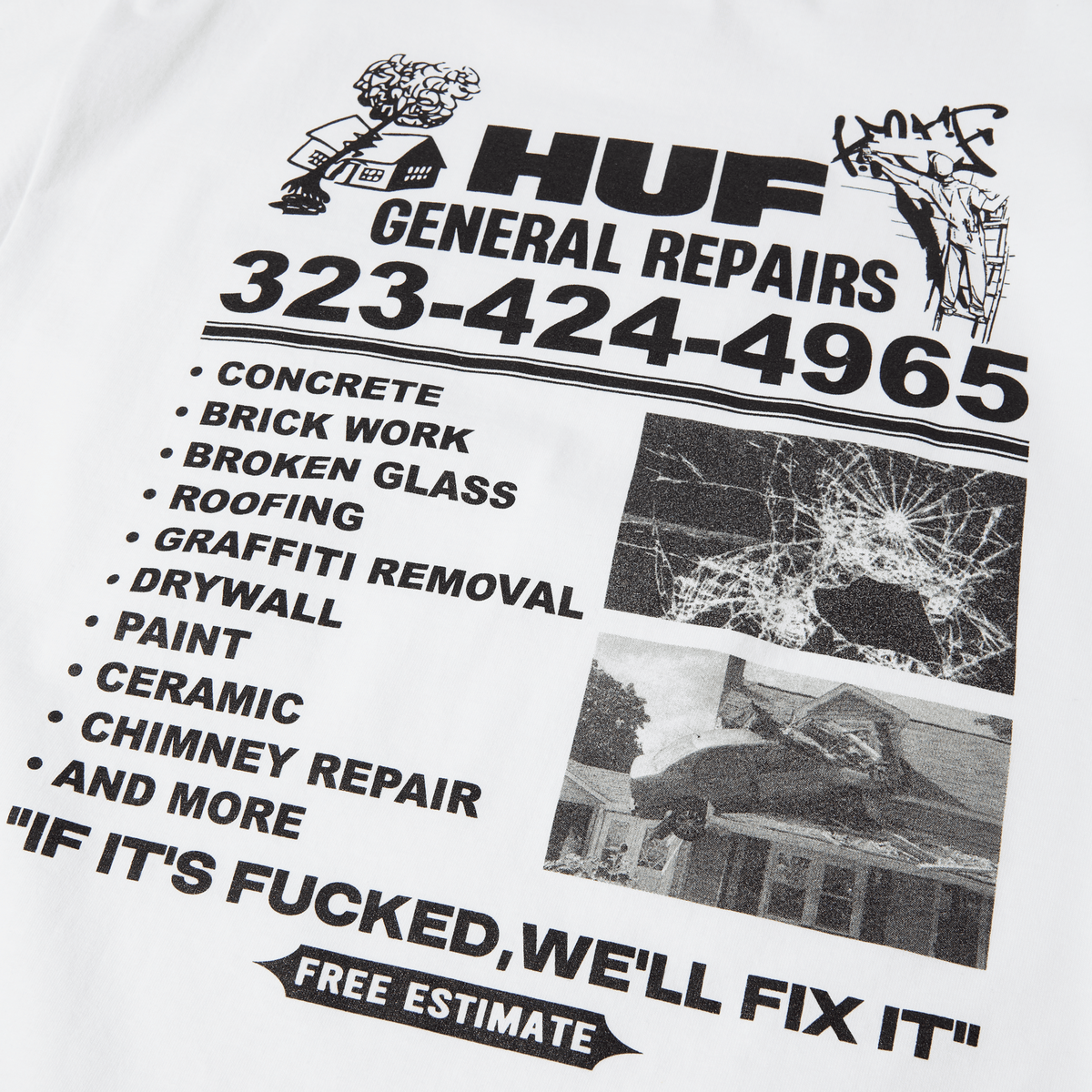 Huf General Repairs T-Shirt