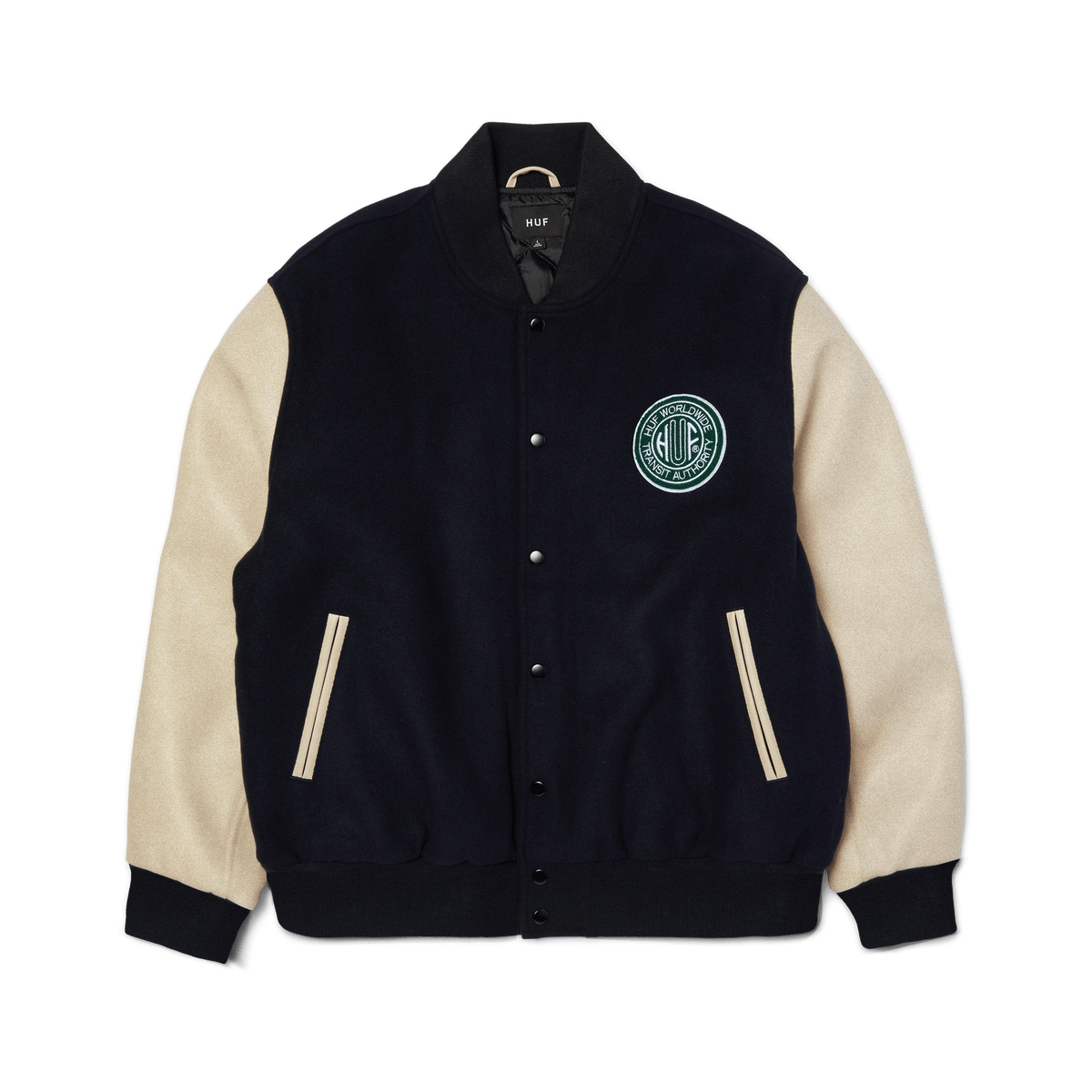 huf Global Transit Varsity Jacket