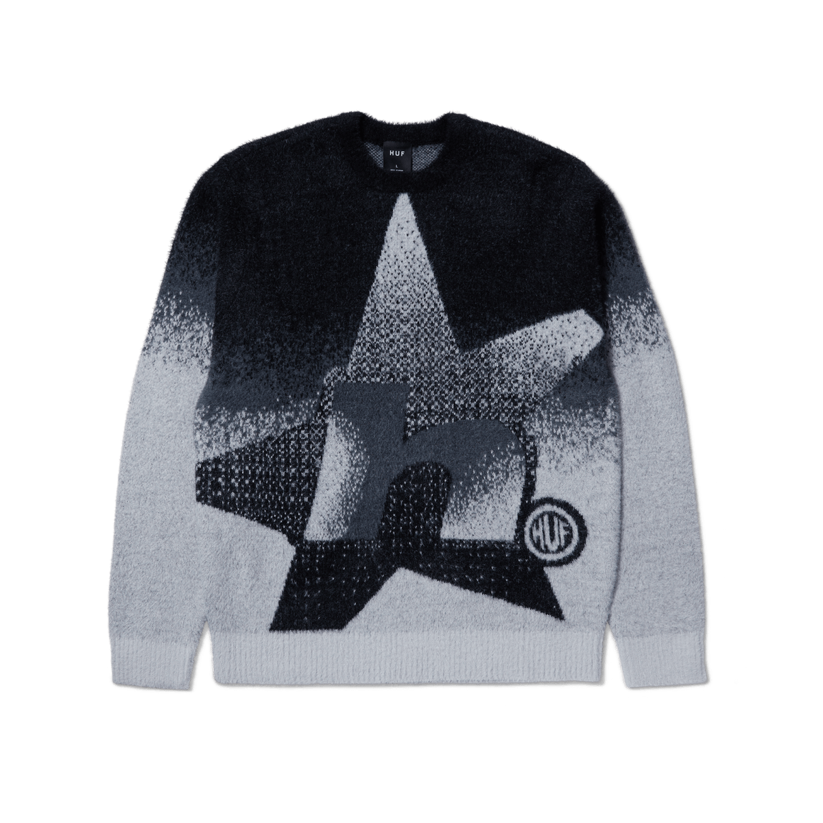 Huf Horizon Mohair Crewneck Sweater