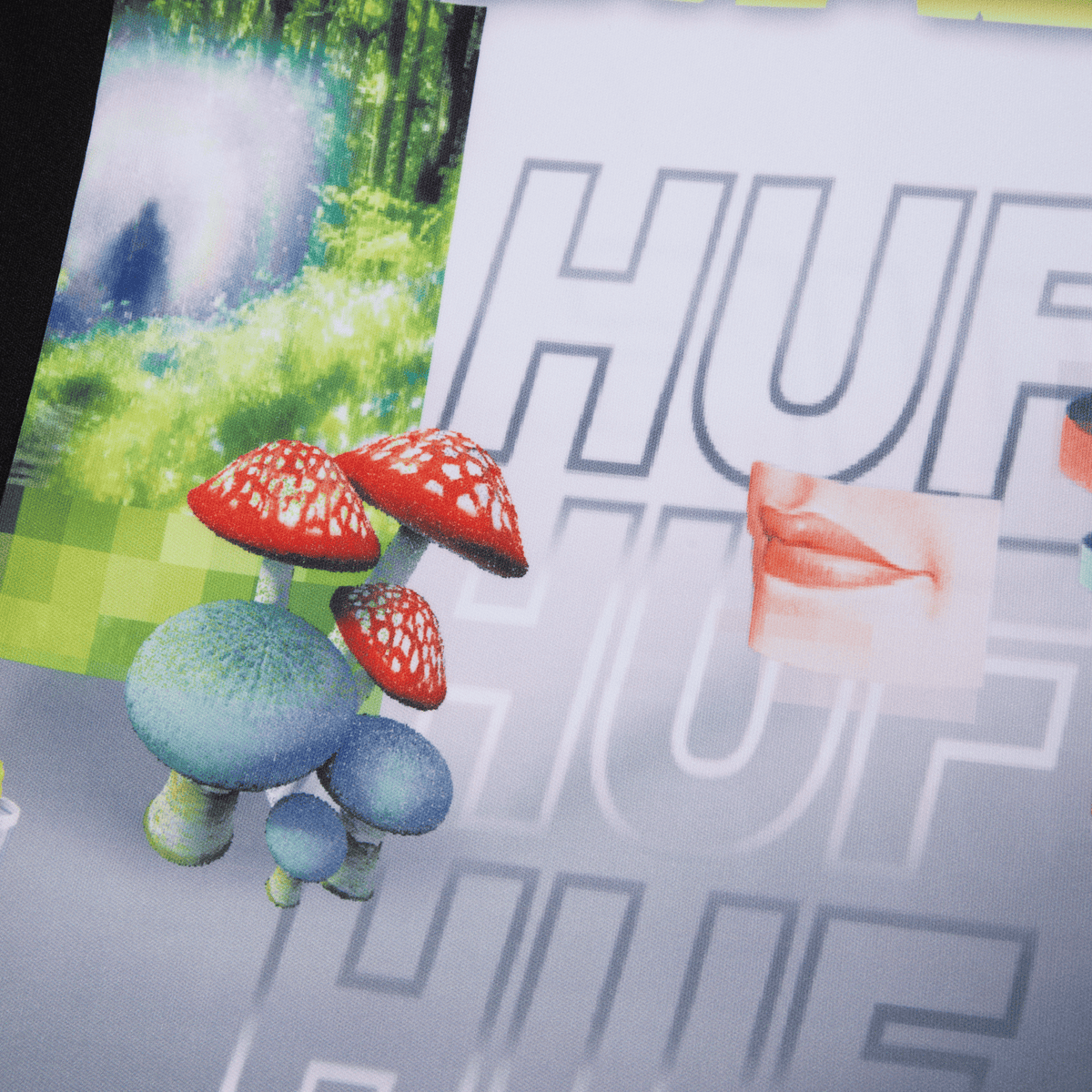 Huf HUF X Bronze56K Glitched Soccer Jersey