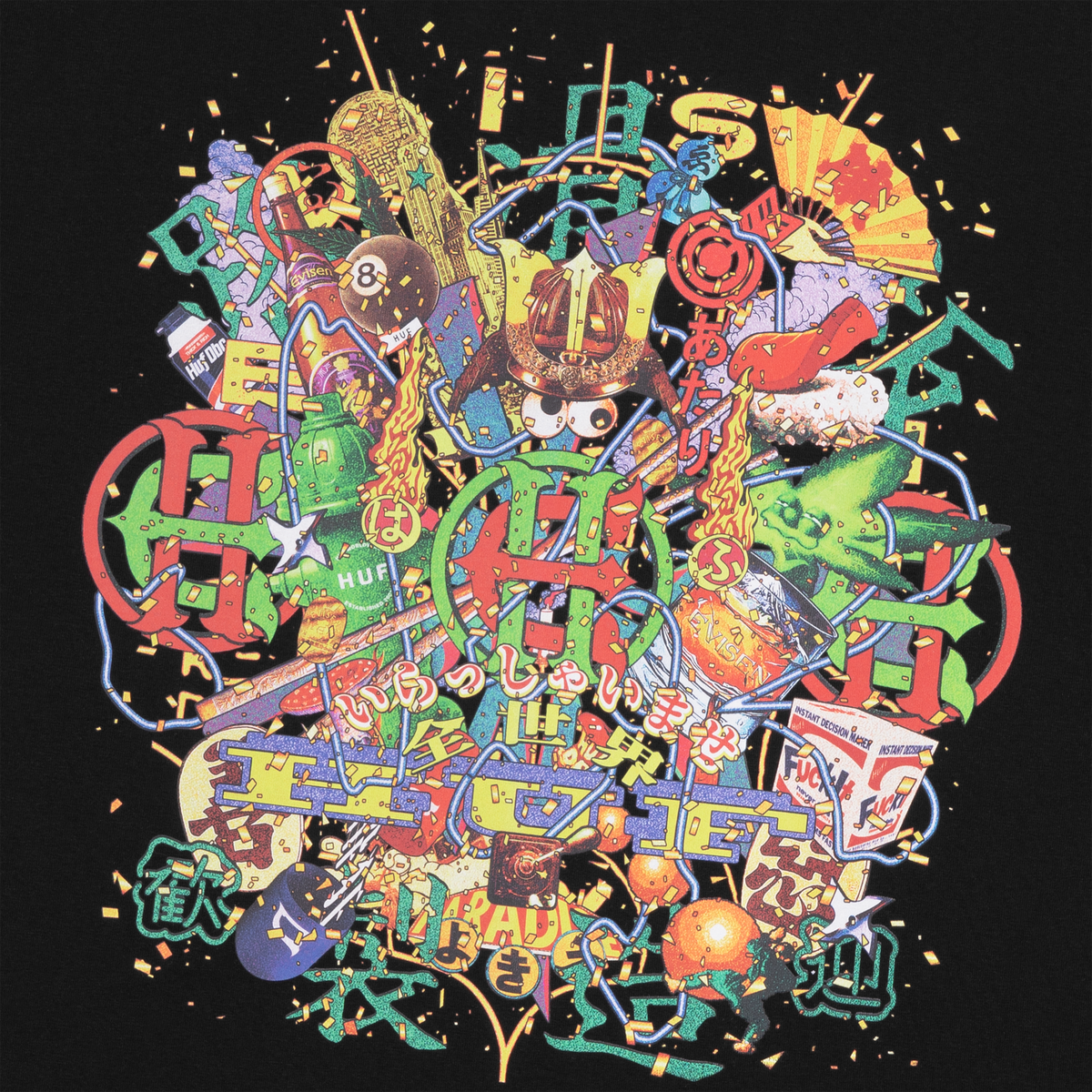 Huf HUF X Evisen Allstar T-Shirt