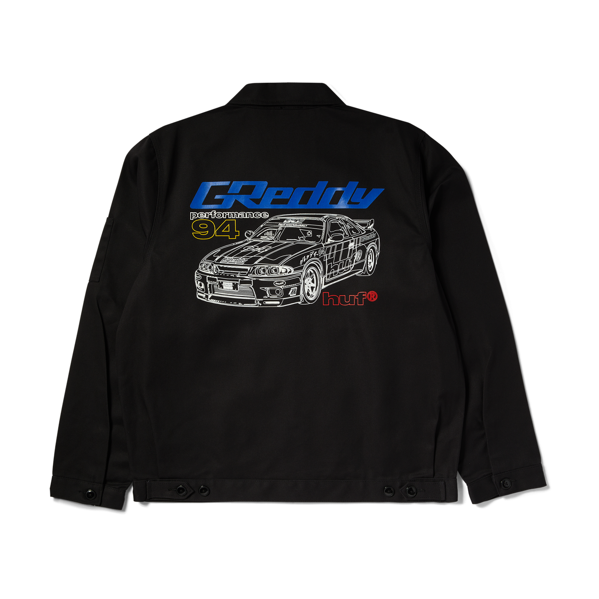 Huf HUF X GReddy Diagram Work Jacket
