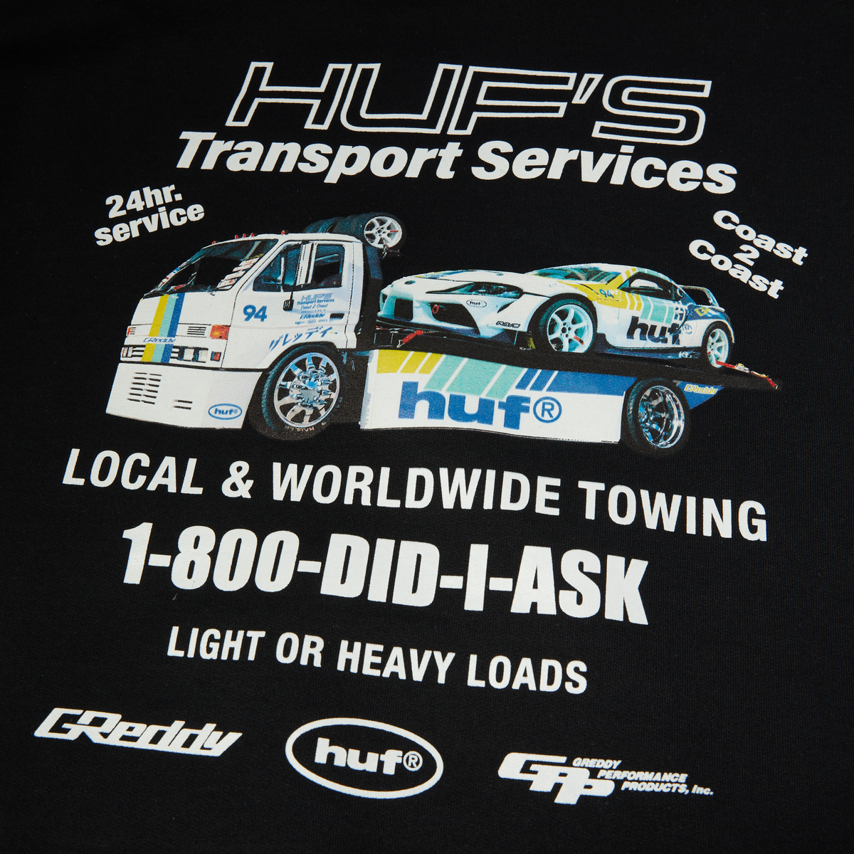 Huf HUF X GReddy Tow Pullover Hoodie