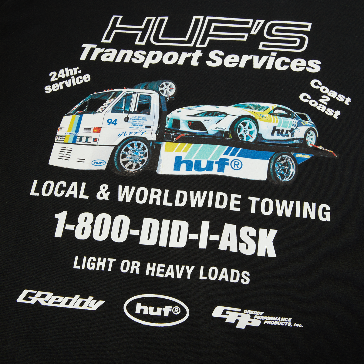 Huf HUF X GReddy Tow T-Shirt